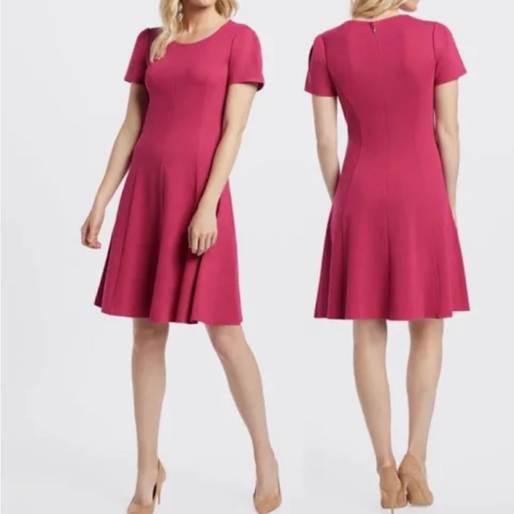 Draper James Ponte Dress in Pink